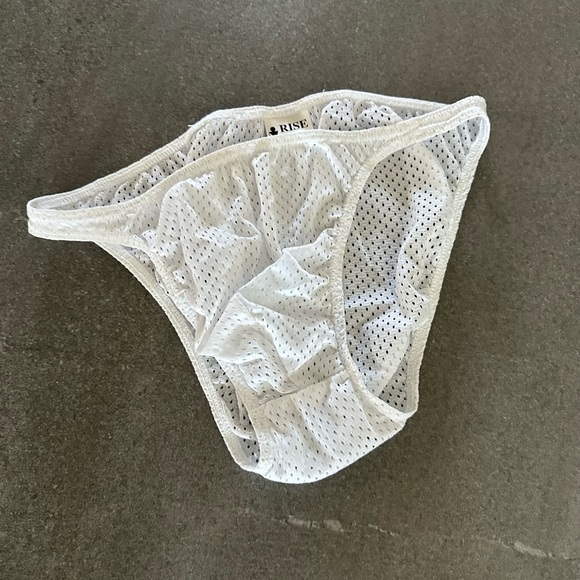 Football Mesh Brief - White B064* - Picture 12 of 14